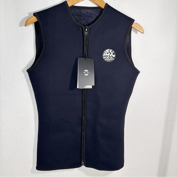 NWT SLINX 3mm Neoprene Wetsuit Top Vest Thermal Warm Sleeveless Vest Size Large - Picture 2 of 11